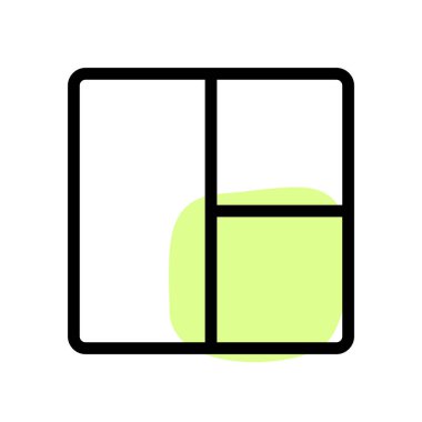 Kenarlık çerçevesi şablonunun kolaj bölümü