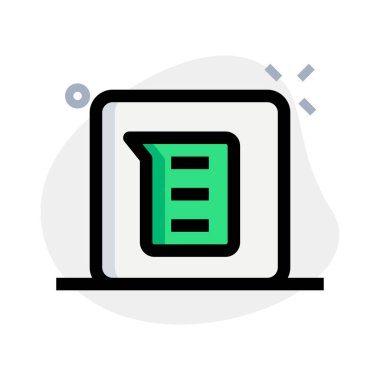 Makintosh işletim sistemi düzeninde menü uygulaması