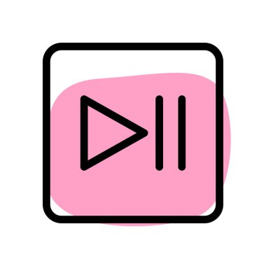 Çoklu fonksiyon düğmesi olan tek bir tuşu oynat ve durdur