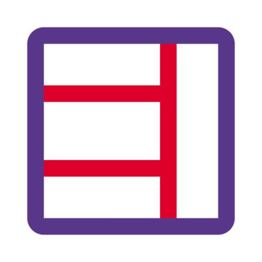 Sağ sütun çubuk şablonu tasarım düzeni