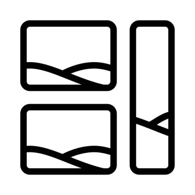 Sağ sütun resmi bölüm tasarımcısı kolajı