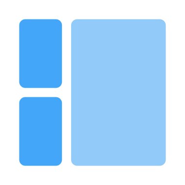 Parçaların yerleşimine ayrılmış kenarları olan kutu