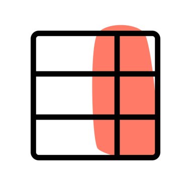 Satır tablosu düzenine sahip sağ sütun