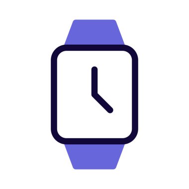 Smartwatch, dokunmatik ekranlı etkin fitness giyilebilir aygıtı.