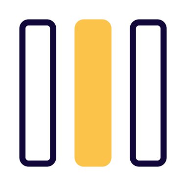 Çoklu sütun çubuğu düzeni - dikey şerit bölümü