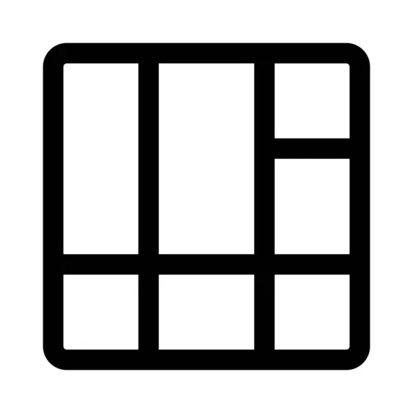 Плитки Кілька Шарів Секція Рамці — стоковий вектор