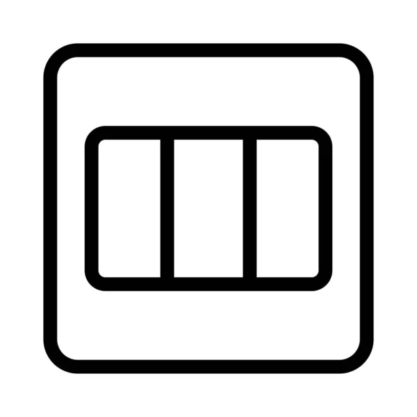 Melding Batterijoplaadcel Toetsenbord — Stockvector