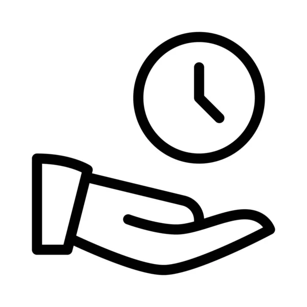 Compartir Horario Productividad Con Colegas Gestión Oficinas — Archivo Imágenes Vectoriales