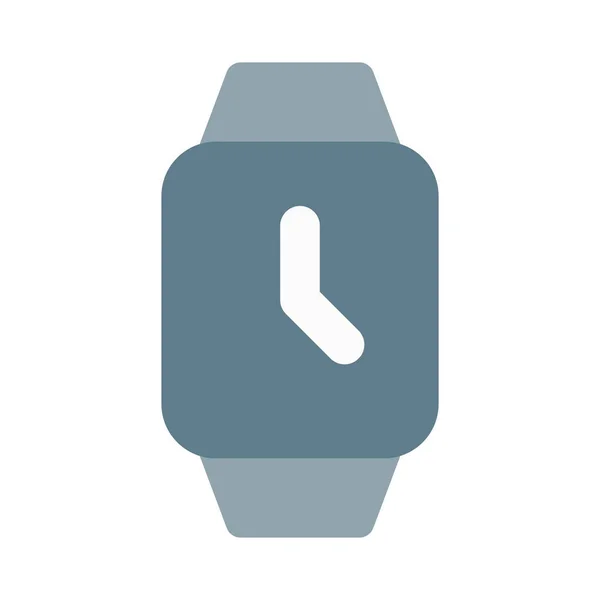Smartwatch Dokunmatik Ekranlı Etkin Fitness Giyilebilir Aygıtı — Stok Vektör