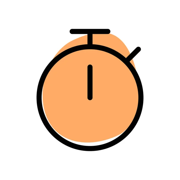 Chronomètre Portable Analogique Avec Bouton Compteur Tour — Image vectorielle