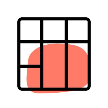 Yan çubuk bölümleri olan sol üst içerik sütunları