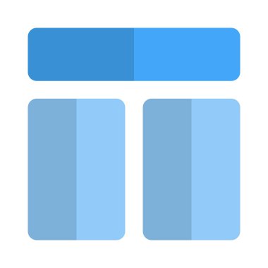 Bölünmüş gövde parçasına sahip üst düzey düzen