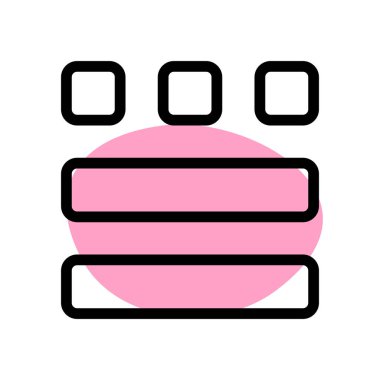 Üst küçük resim ızgarası yatay çubuklarla birlikte