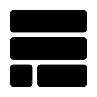 Çerçevenin üst çift yatay sütun deseni