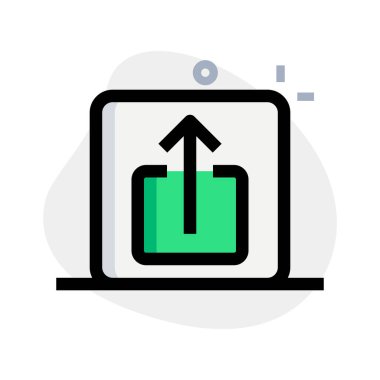 Fonksiyonu yukarı ok ile yükle sonra kutu