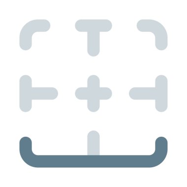 Alt sınır çalışma tablosu hücre bölümü düğmesini vurgula