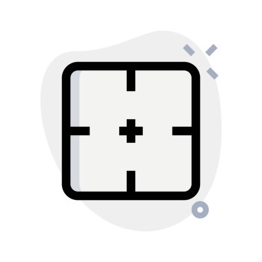 Çalışma tablosu hücre düğmesinde sınır vurgusu dışında