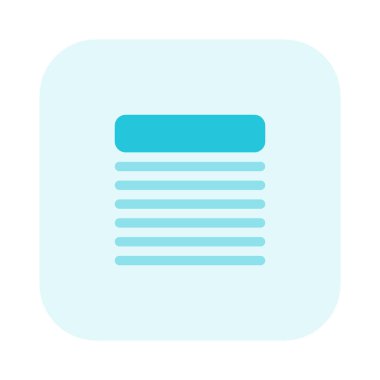 Metin gövdesi biçimi olan sayfa başlığı