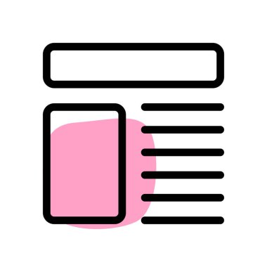 Metin ve başlık ile sol taraf resim eklentisiName