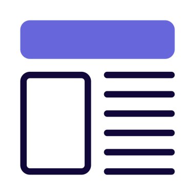 Metin ve başlık ile sol taraf resim eklentisiName