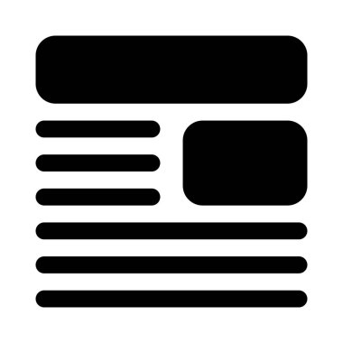 Gazete başlıkları ve resim eklentileri biçimi