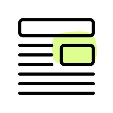 Gazete başlıkları ve resim eklentileri biçimi