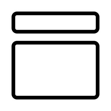 Beden ve baş için örnek boş harf biçimi