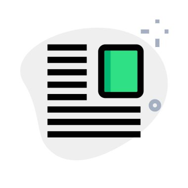 Sağ tarafta resim eklentisi olan örnek biyo veri biçimi