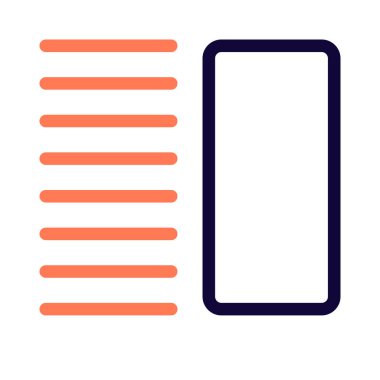 Sayfa düzeni ile metin solda ve ortam sağda