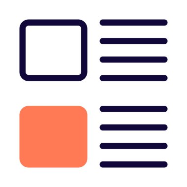 Sağ taraftaki brifingleriyle bir içerik düzenlemesi.