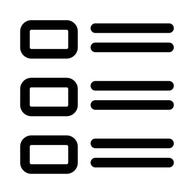 Resim ve metin eklentisi olan başlıkların düzeni