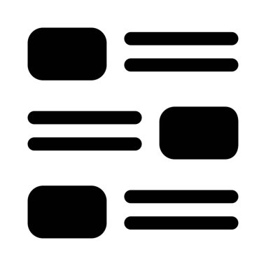 Ortam ve metin düzeninin zigzag biçimi