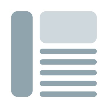 Yan sütundan sola ve metin gövdesi kısmına sahip başlık