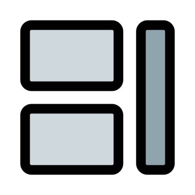 Çoklu geniş grafik gösterimi olan yan sütun