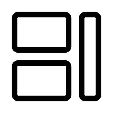 Çoklu geniş grafik gösterimi olan yan sütun