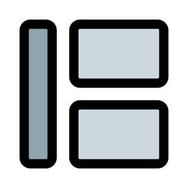 Çoklu gövde bölümü ile sağdan sütuna