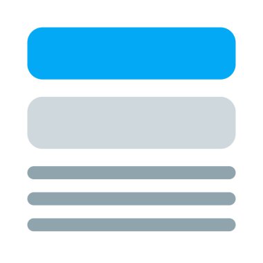 Ana sayfada metin gövdesi olan çift başlık