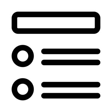 İçerik şablonu düzenine sahip başlık