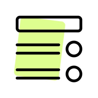 Yuvarlak işaretli etkinlik çizelgesi