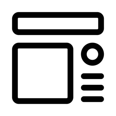 Malzeme düzeninin farklı şekilleri - teknik çizim