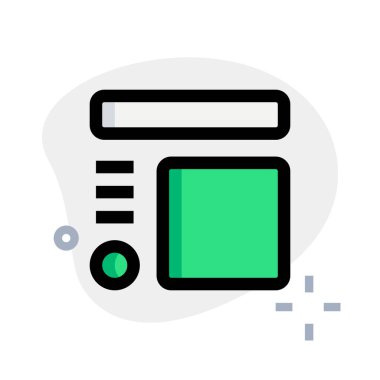 Malzeme düzeninin farklı şekilleri - mimari çizim