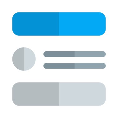 Farklı şekil ve boyutlarda sert çerçeve yuvarlak çubuk düzeni