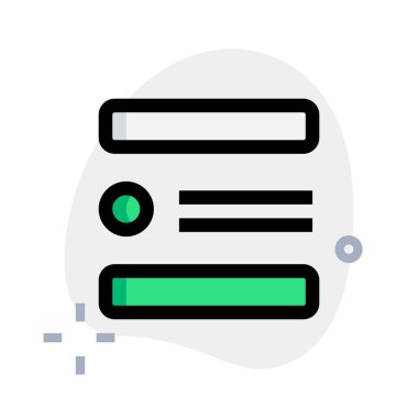 Farklı şekil ve boyutlarda sert çerçeve yuvarlak çubuk düzeni