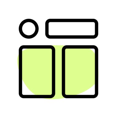 Yapı malzemesi inşaat mühendisliği şeması çizim şablonu