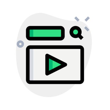 Web sitesi arama sonuçları çevrimiçi görüntülendi