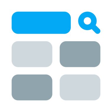 Dört küçük dikdörtgen kutu ile grafiksel sonuç aranıyor