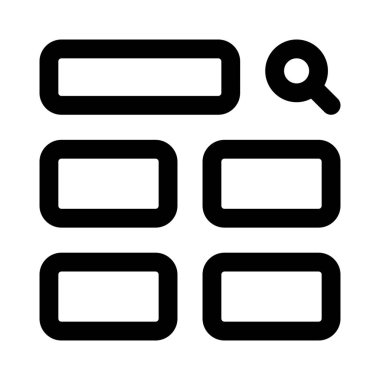 Dört küçük dikdörtgen kutu ile grafiksel sonuç aranıyor