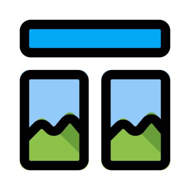 Örnek resim düzeni için başlık alanı