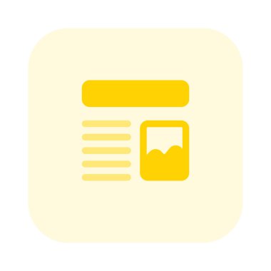 Resimli haber yazısı sağ tarafta