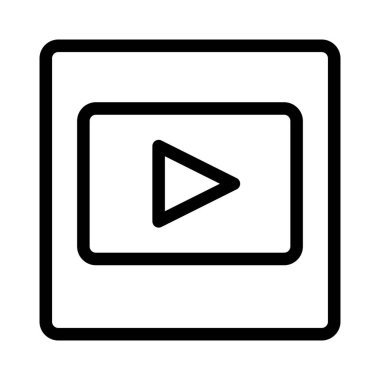 Akıcı çalma simgesi beyaz arkaplanda izole edildi